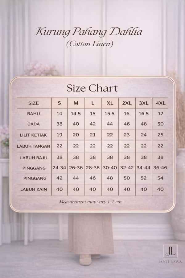 Baju Kurung Pahang Dahlia